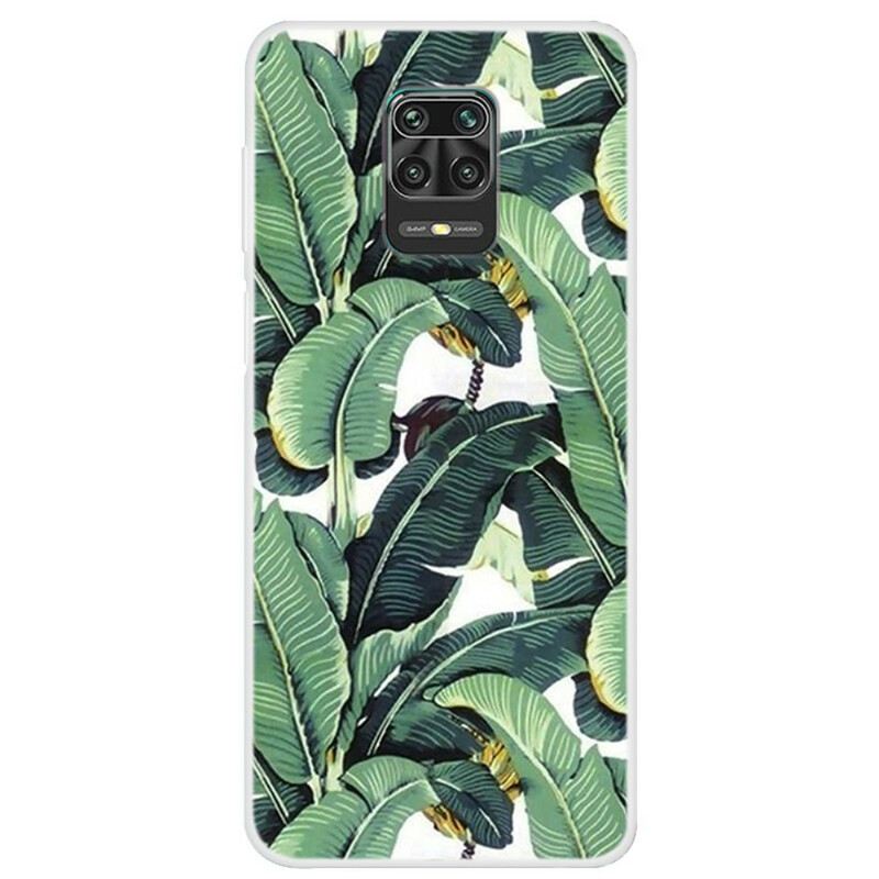 Maskica Xiaomi Redmi Note 9S / 9 Pro Više Zelenih Listova