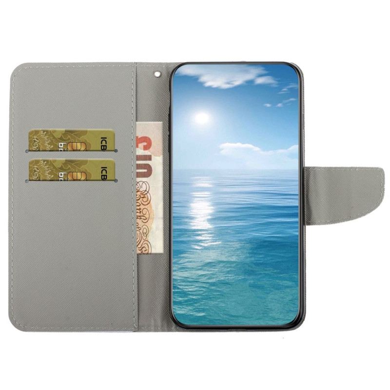 Flip Futrola Samsung Galaxy A14 / A14 5G Mornarski Remen