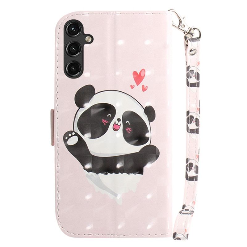 Kožna Futrola Samsung Galaxy A14 / A14 5G Panda Love S Uzicom