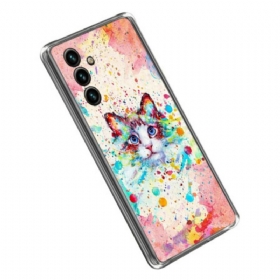 Maskica Samsung Galaxy A14 / A14 5G Mačka Art