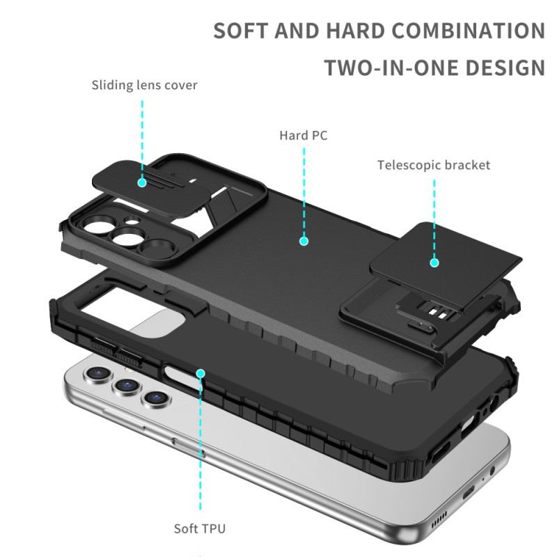 Maskica Samsung Galaxy A14 / A14 5G Poklopac Kamere Sa Postoljem