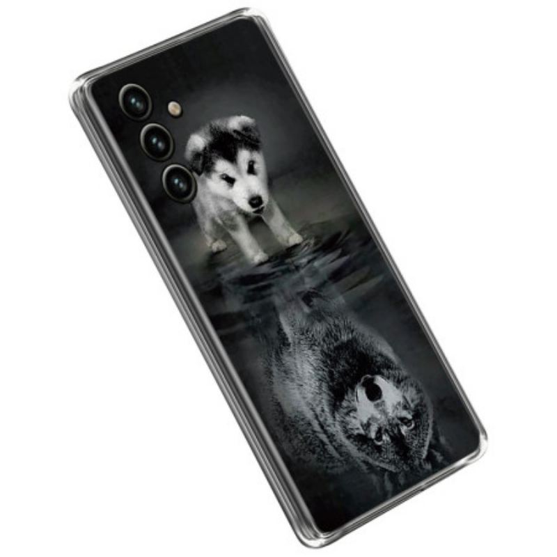 Maskica Samsung Galaxy A14 / A14 5G Puppy Dream