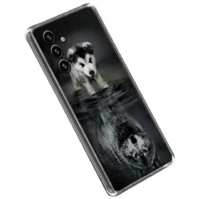 Maskica Samsung Galaxy A14 / A14 5G Puppy Dream