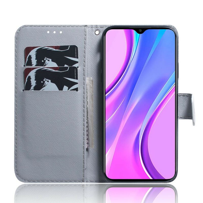 Flip Futrola Xiaomi Redmi 9 Slikanje Sova