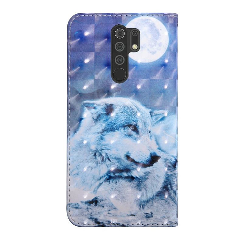 Futrola Xiaomi Redmi 9 Vuk Na Mjesečini