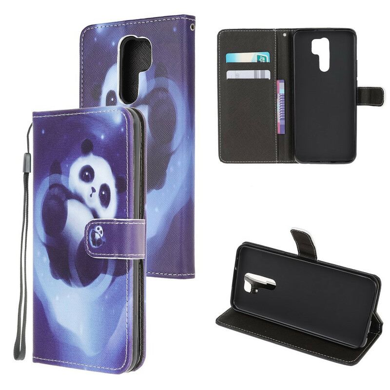 Kožna Futrola Xiaomi Redmi 9 Panda Space S Uzicom