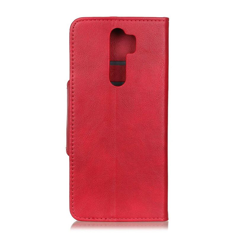 Kožna Futrola Xiaomi Redmi 9 Vintage Umjetna Koža I Gumb