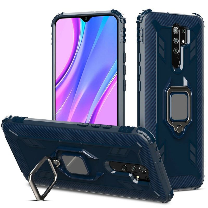 Maskica Xiaomi Redmi 9 Stil Prstena Od Karbonskih Vlakana