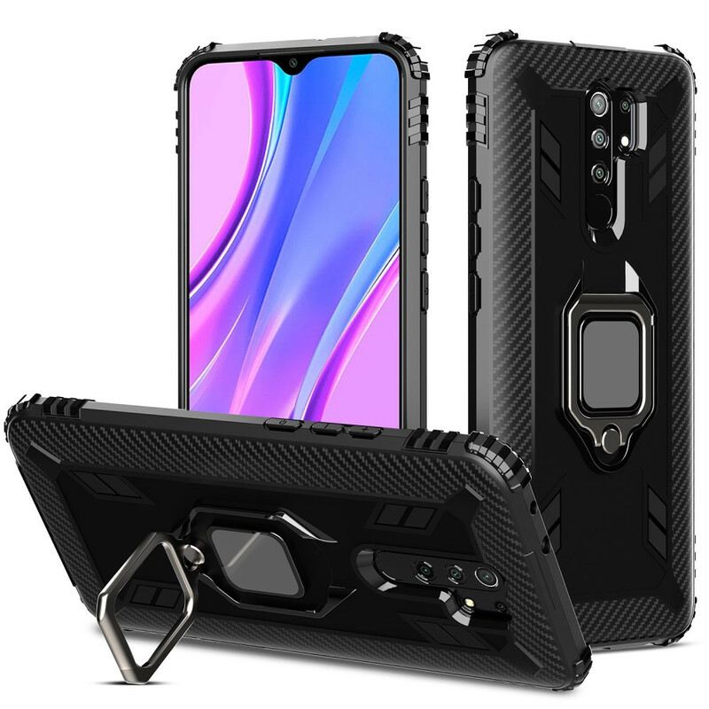 Maskica Xiaomi Redmi 9 Stil Prstena Od Karbonskih Vlakana