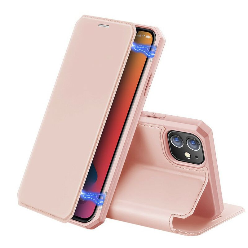 Flip Futrola iPhone 12 Mini Kožna Futrola Koža Serije X Dux Ducis