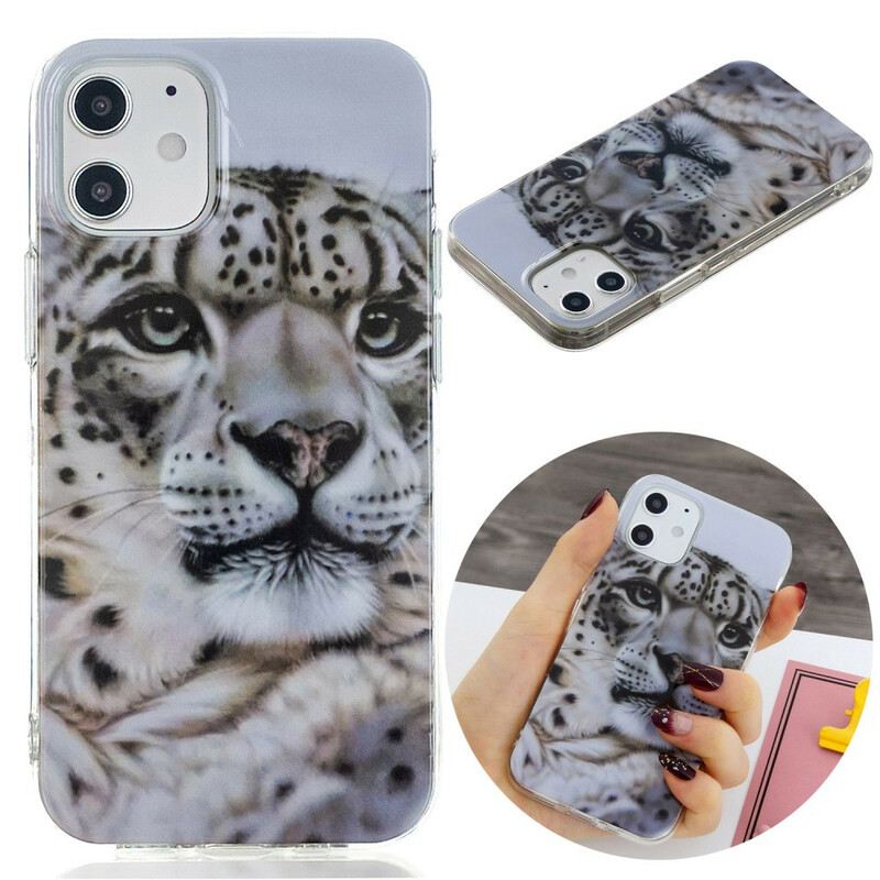 Maskica iPhone 12 Mini Kraljevski Tigar