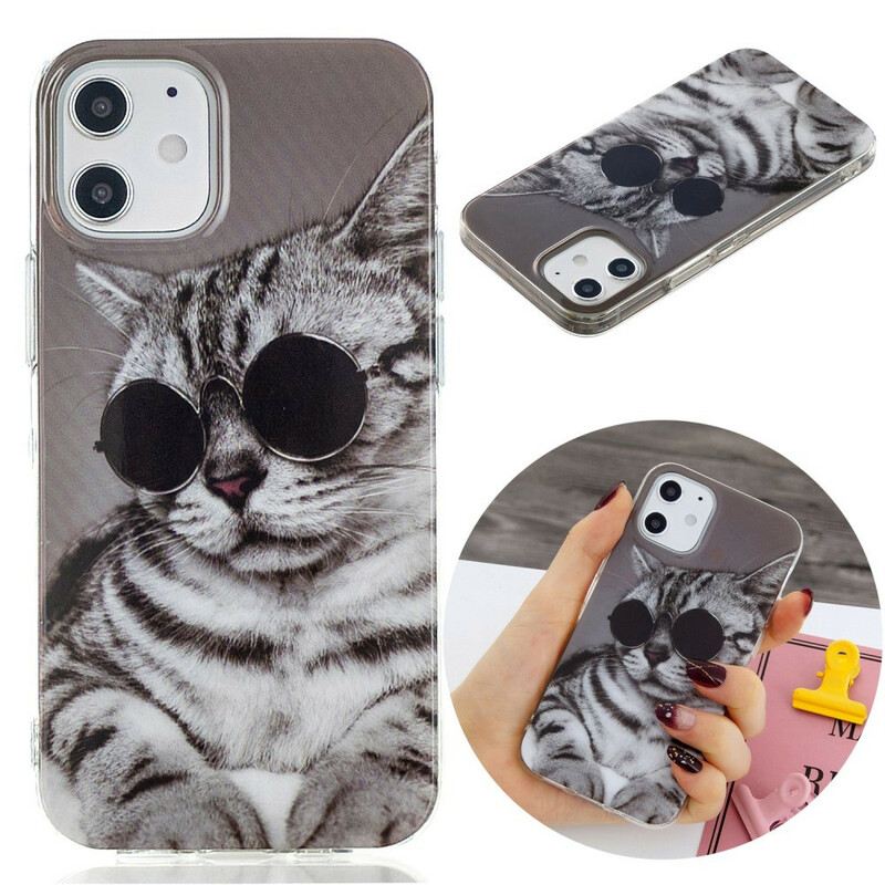 Maskica iPhone 12 Mini Moj Incognito Kitten