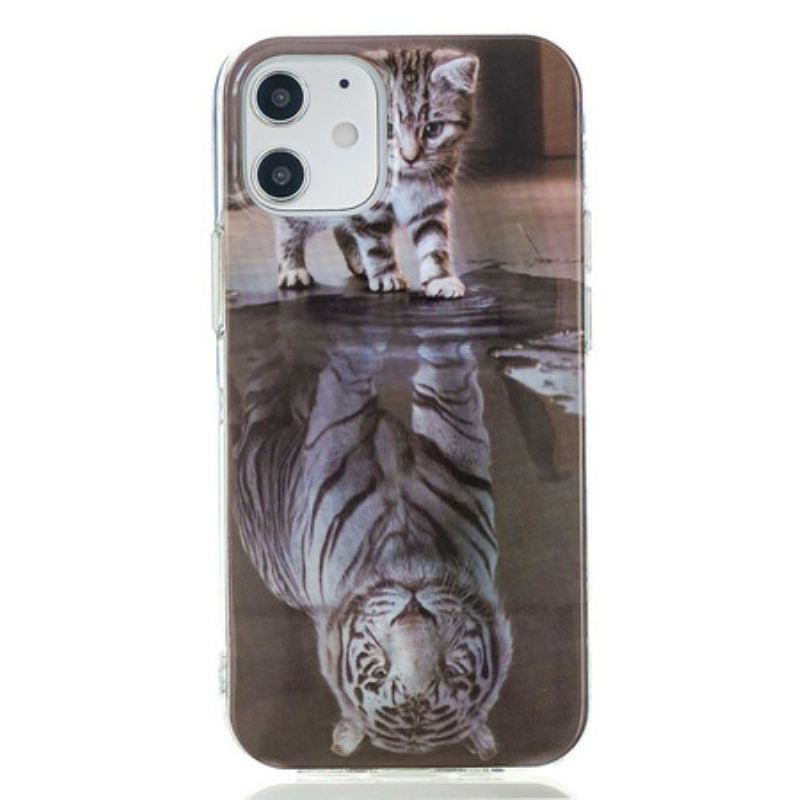 Maskica iPhone 12 Mini Tigar Ernest