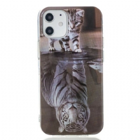 Maskica iPhone 12 Mini Tigar Ernest