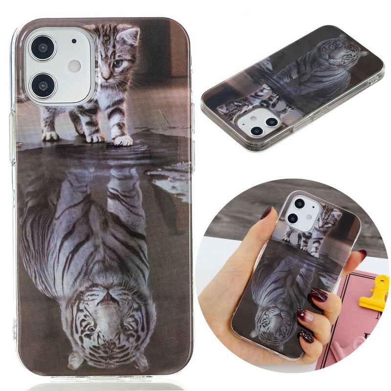 Maskica iPhone 12 Mini Tigar Ernest