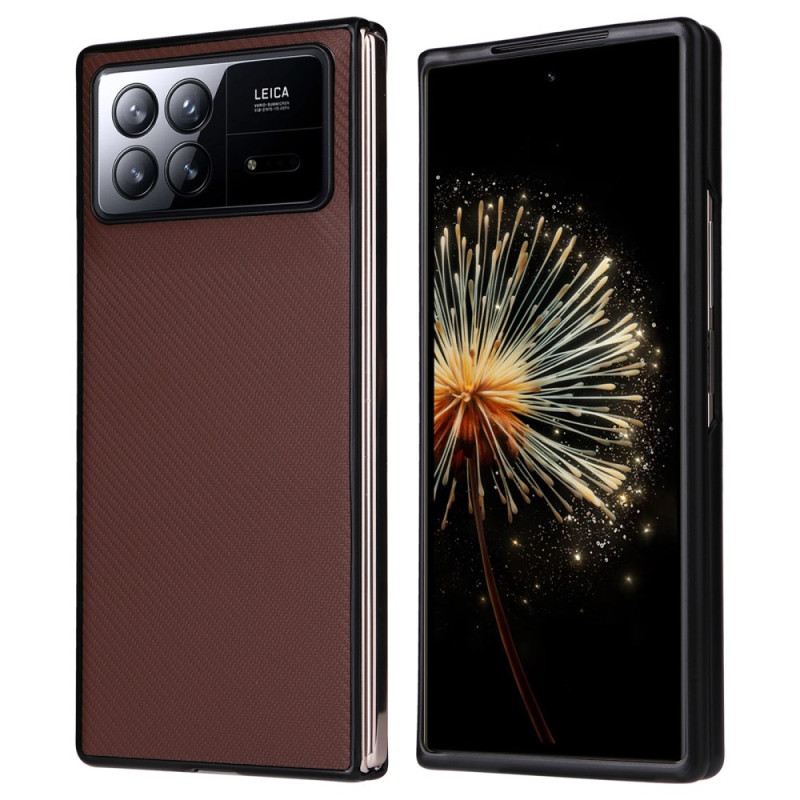 Maskica Xiaomi Mix Fold 3 Tekstura Karbonskih Vlakana