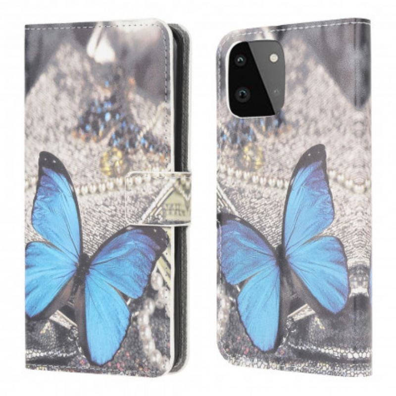 Futrola Samsung Galaxy A22 5G Butterfly Prestige Blue