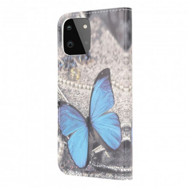 Futrola Samsung Galaxy A22 5G Butterfly Prestige Blue