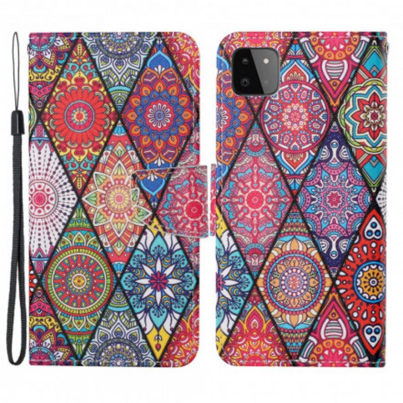 Futrola Samsung Galaxy A22 5G Patchwork S Uzicom