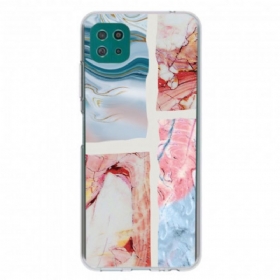 Maskica Samsung Galaxy A22 5G Decline Geometric Marble