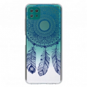 Maskica Samsung Galaxy A22 5G Mandala S Jednim Cvijetom