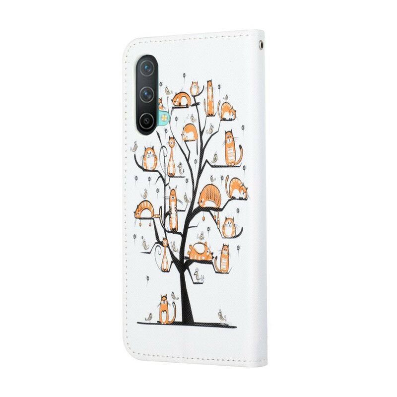 Futrola OnePlus Nord CE 5G Funky Cats S Remenom