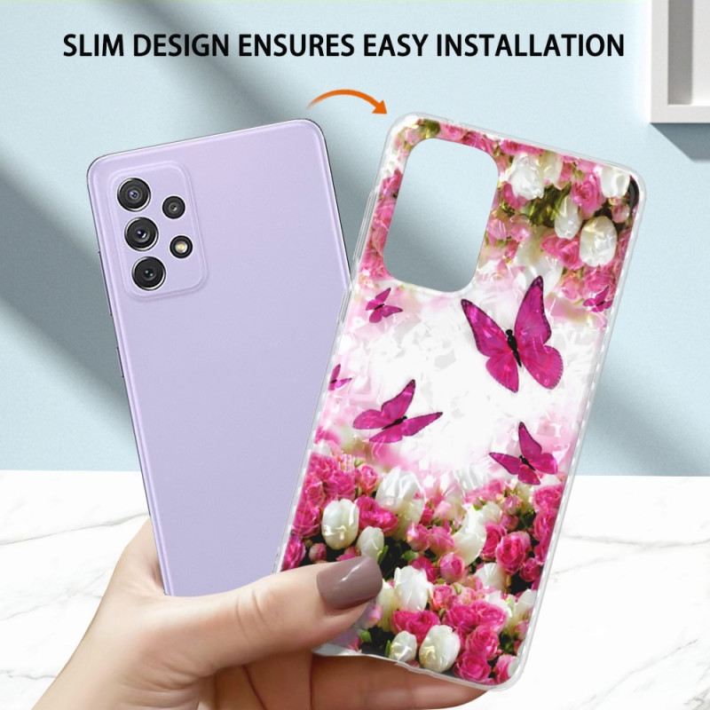 Maskica Samsung Galaxy A23 5G Elegantni Leptiri