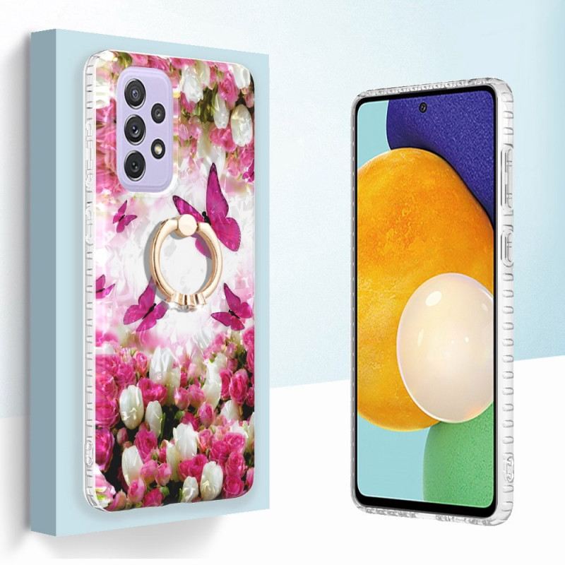 Maskica Samsung Galaxy A23 5G Leptiri S Nosačem Za Prsten