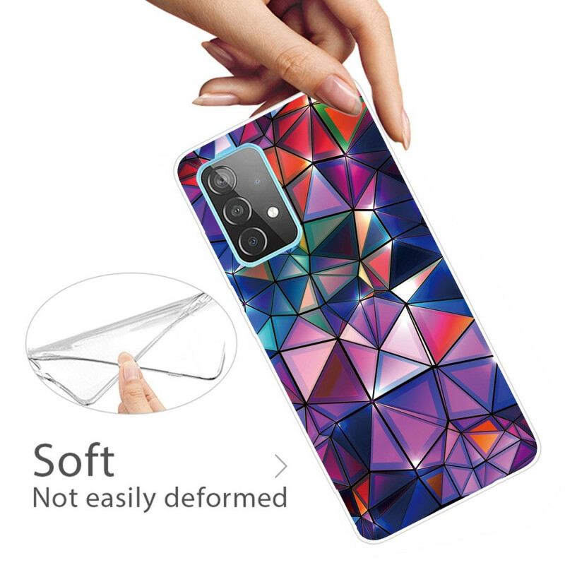 Maskica Samsung Galaxy A72 4G / A72 5G Fleksibilna Geometrija