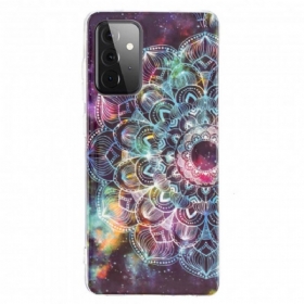 Maskica Samsung Galaxy A72 4G / A72 5G Fluorescentna Šarena Mandala