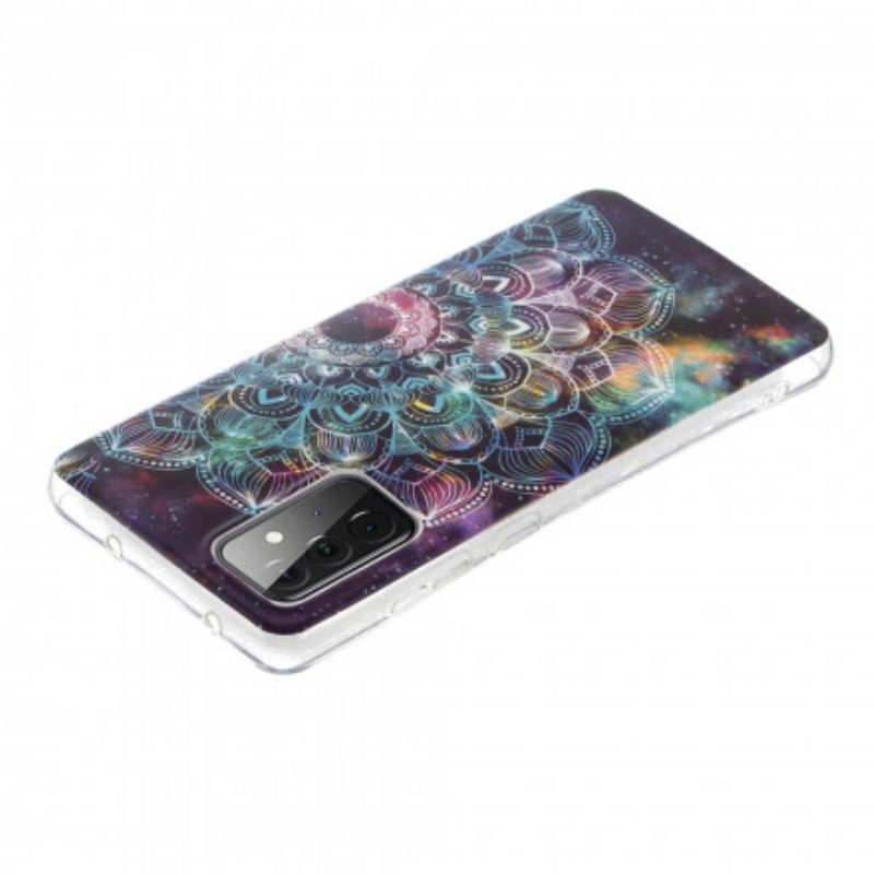 Maskica Samsung Galaxy A72 4G / A72 5G Fluorescentna Šarena Mandala