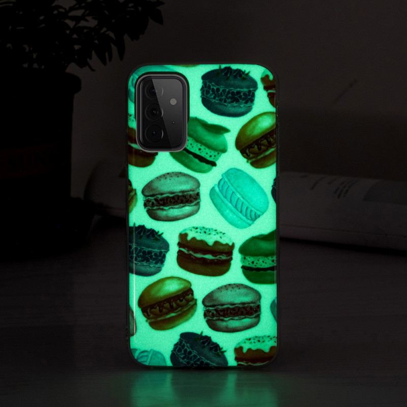 Maskica Samsung Galaxy A72 4G / A72 5G Fluorescentni Makaroni