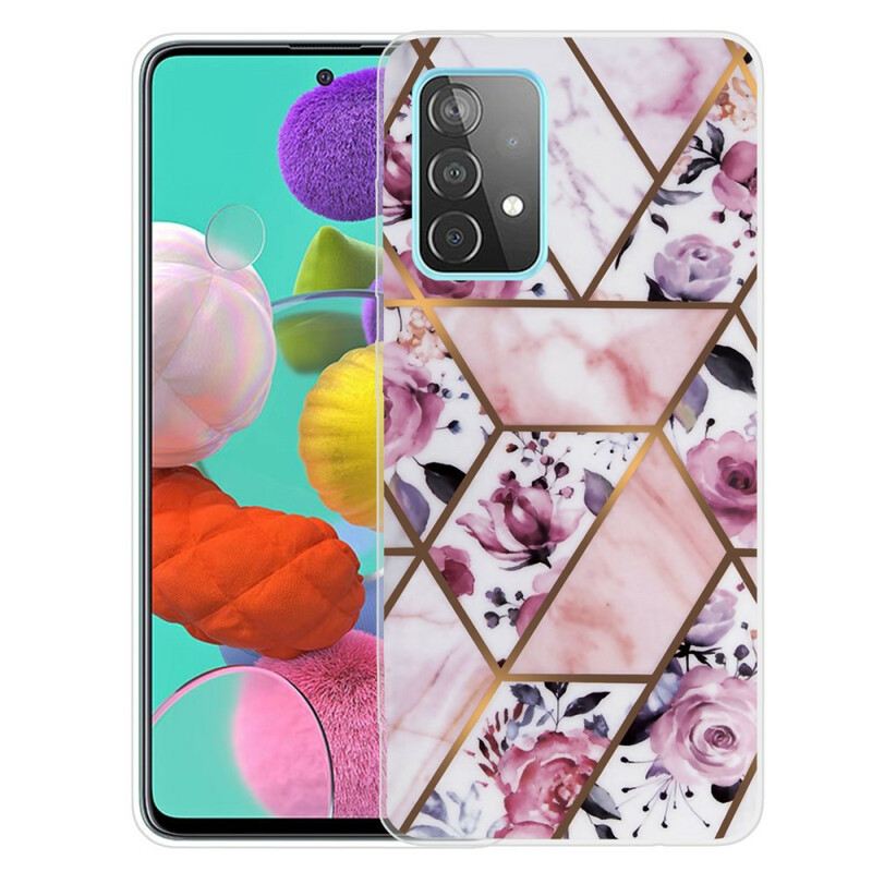 Maskica Samsung Galaxy A72 4G / A72 5G Geometrijski Mramor