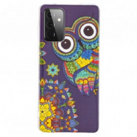 Maskica Samsung Galaxy A72 4G / A72 5G Mandala Fluorescentne Sove