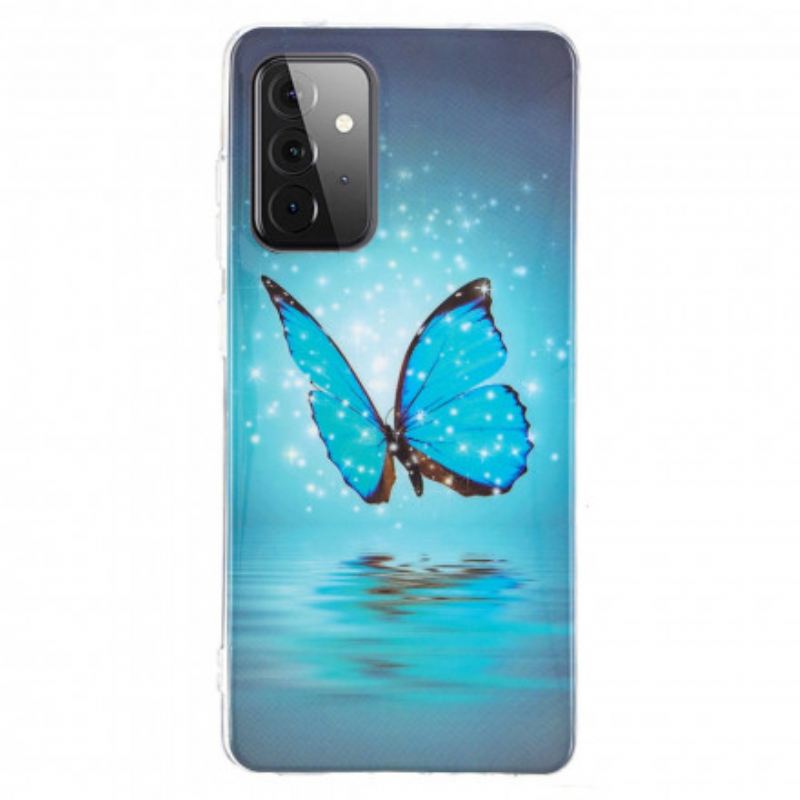 Maskica Samsung Galaxy A72 4G / A72 5G Serija Fluorescentnih Leptira