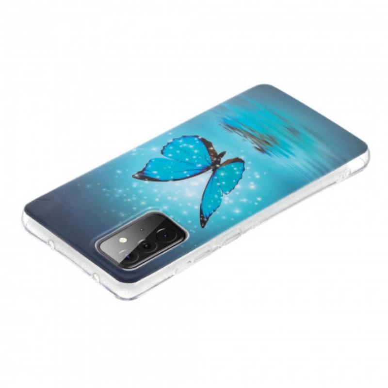 Maskica Samsung Galaxy A72 4G / A72 5G Serija Fluorescentnih Leptira