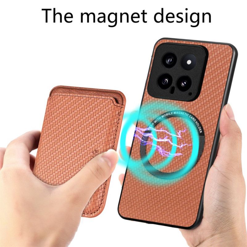 Maskica Xiaomi 14 Pro Magnetski Odvojivi Držač Kartice