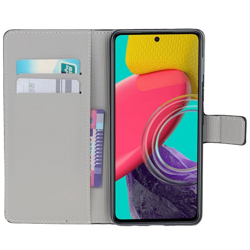 Flip Futrola Samsung Galaxy M53 5G Akvarel Pas