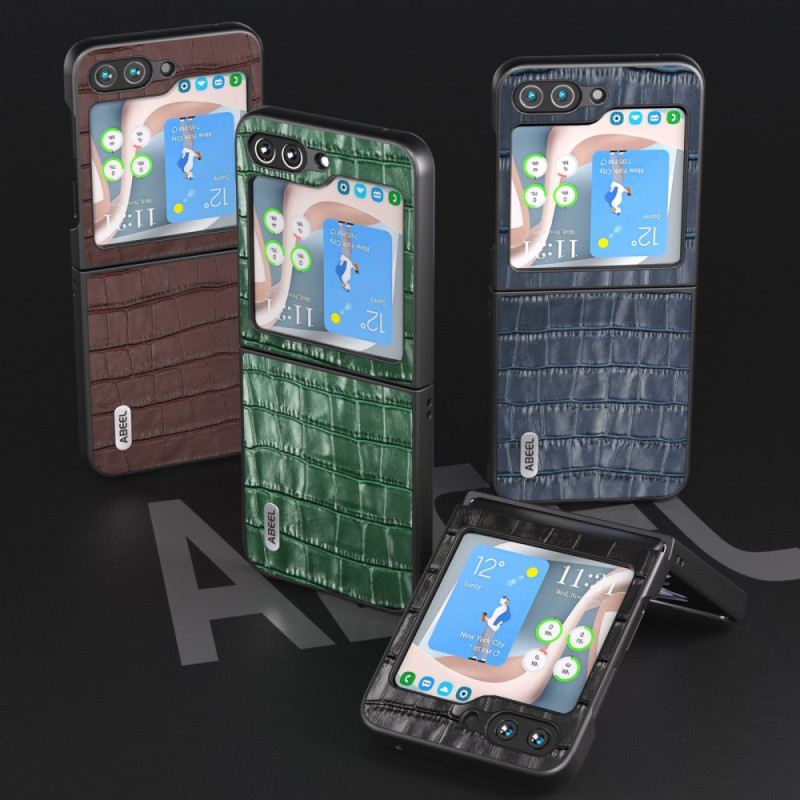 Maskica Samsung Galaxy Z Flip 6 Vrhunska Tekstura Krokodila