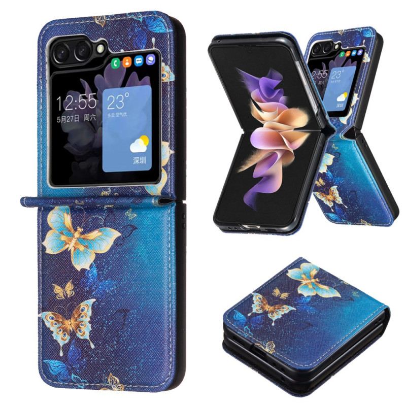 Maskica Samsung Galaxy Z Flip 6 Zlatni Leptiri