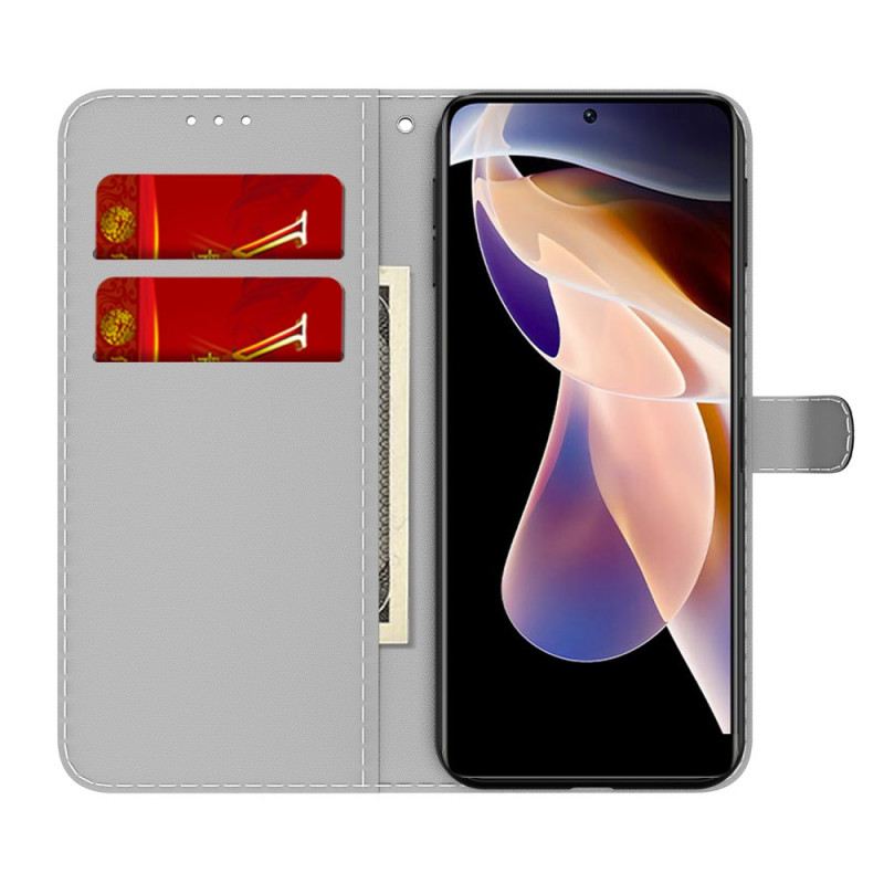 Flip Futrola Xiaomi Redmi Note 11 Pro Plus 5G Apstraktni Uzorak