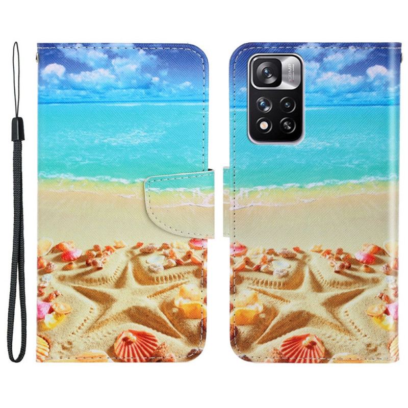 Futrola Xiaomi Redmi Note 11 Pro Plus 5G Lanyard Beach