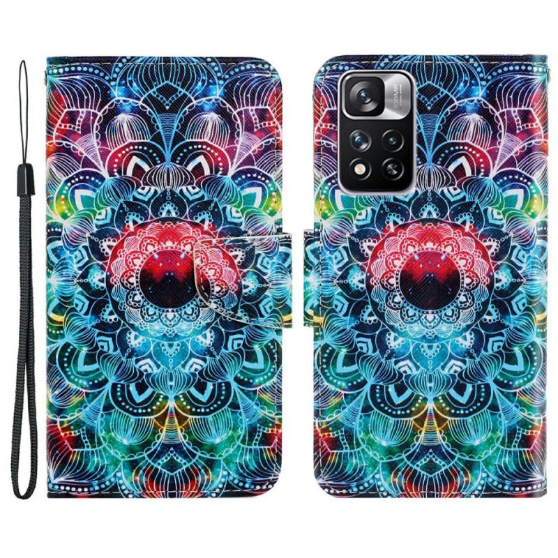 Futrola Xiaomi Redmi Note 11 Pro Plus 5G Upadljiva Mandala S Remenom