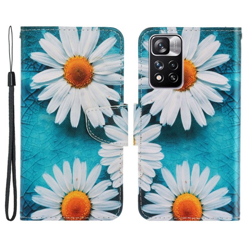 Kožna Futrola Xiaomi Redmi Note 11 Pro Plus 5G Thong Daisies