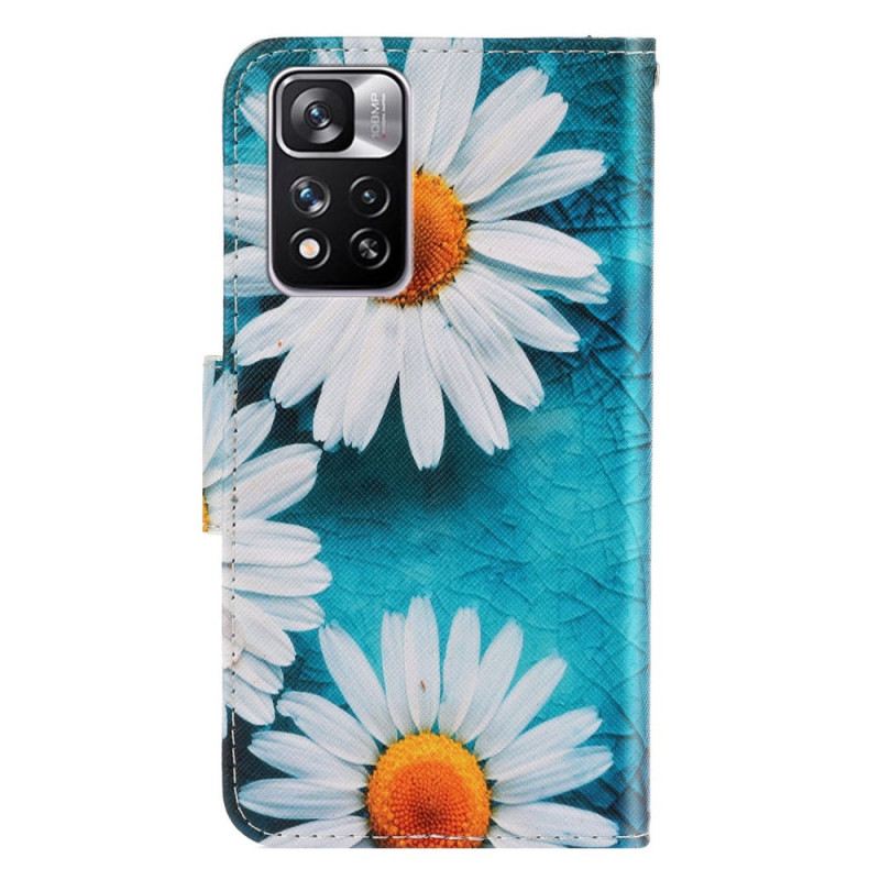 Kožna Futrola Xiaomi Redmi Note 11 Pro Plus 5G Thong Daisies