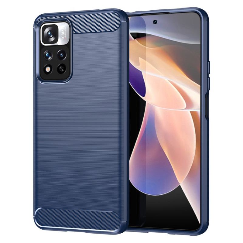 Maskica Xiaomi Redmi Note 11 Pro Plus 5G Brušena Karbonska Vlakna