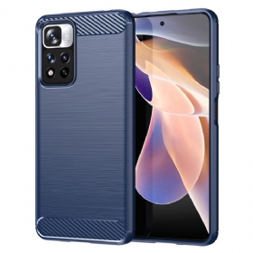 Maskica Xiaomi Redmi Note 11 Pro Plus 5G Brušena Karbonska Vlakna