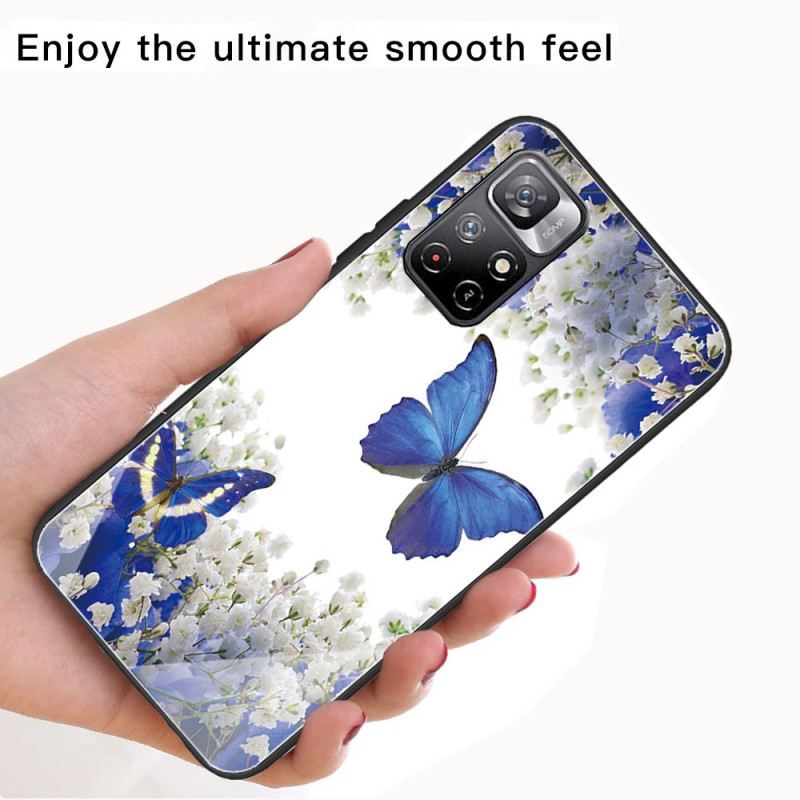 Maskica Xiaomi Redmi Note 11 Pro Plus 5G Butterflies Design Kaljeno Staklo