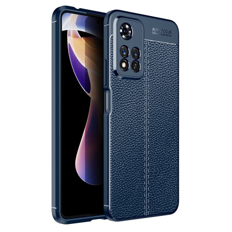 Maskica Xiaomi Redmi Note 11 Pro Plus 5G Efekt Dvostruke Linije Litchi Kože