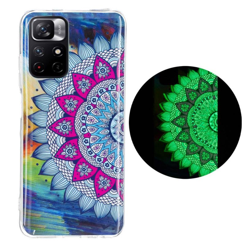 Maskica Xiaomi Redmi Note 11 Pro Plus 5G Fluorescentna Šarena Mandala